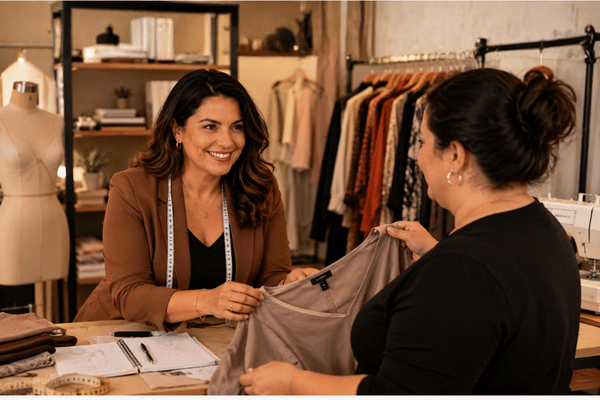 Quanto Cobrar por Ajustes em Roupas Plus Size Compradas Prontas